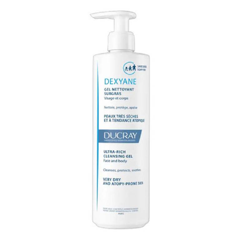 DEXYANE GEL DET 400ML DUCRAY
