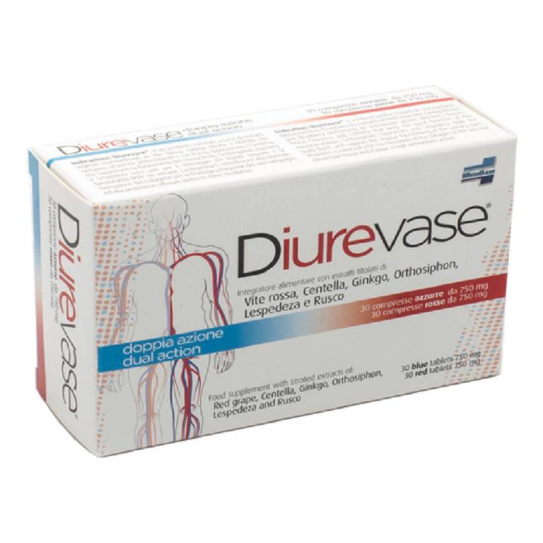 DIUREVASE 60CPR 750MG