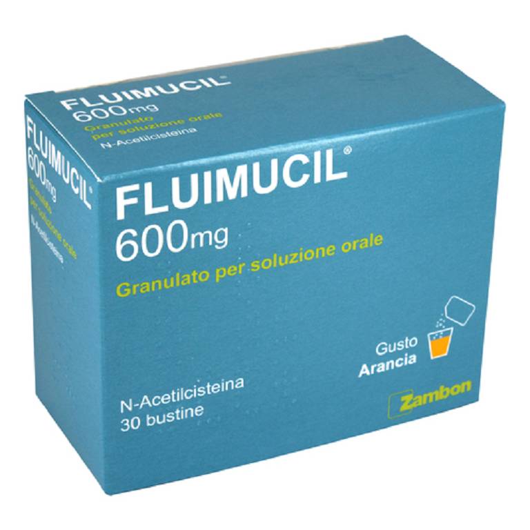 FLUIMUCIL*OS GRAT 30BUST 600MG