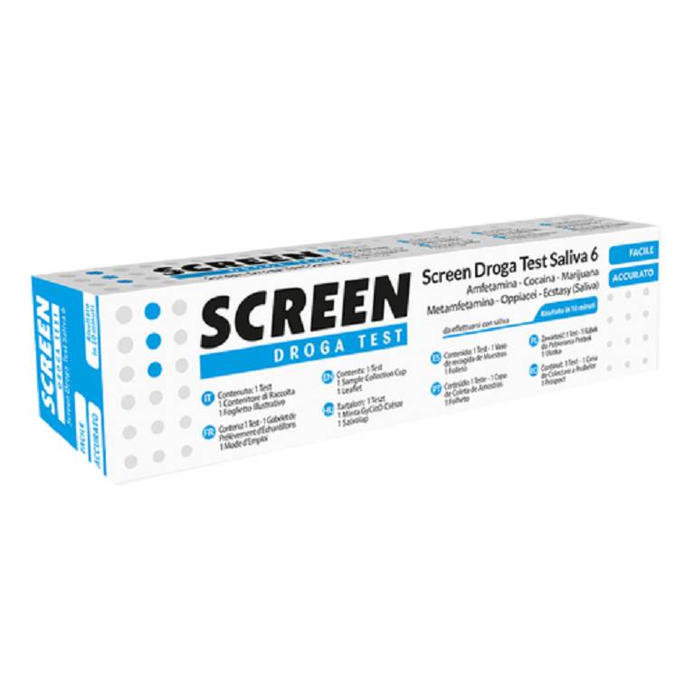 SCREEN DROGA TEST SALIVA 6