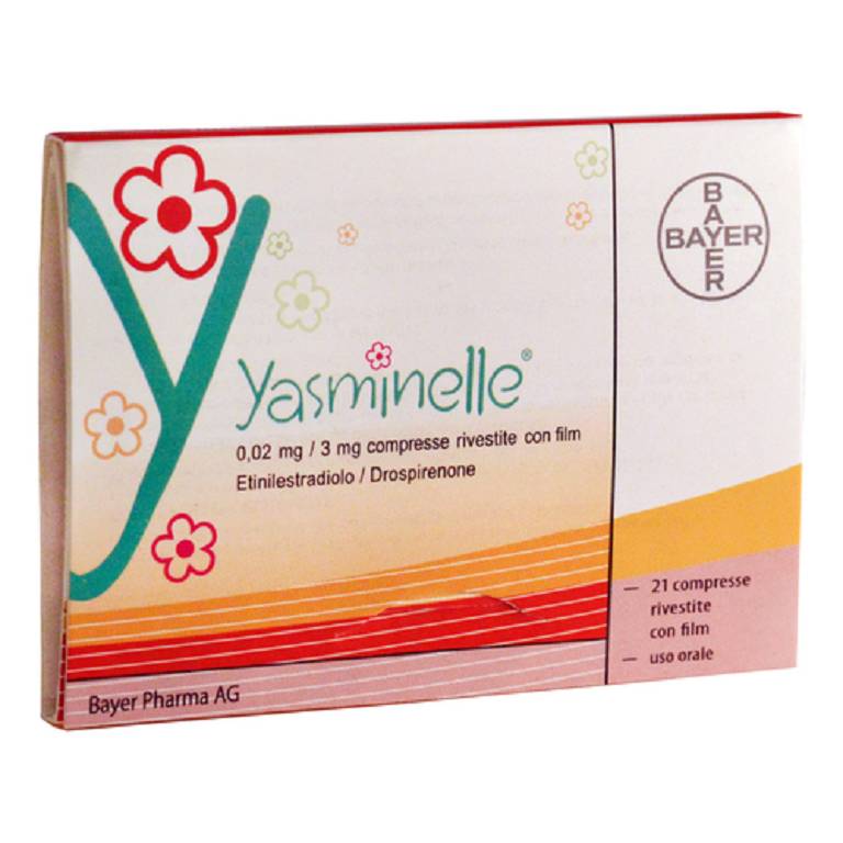 YASMINELLE*21CPR RIV 3+0,02MG